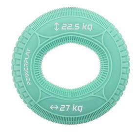 Еспандер кистьовий силіконовий PowerPlay PP-4330 Hand Grip Loops Medium 22.5-27 кг М'ятний (PP_4330_Mint_(22.5-27kg))