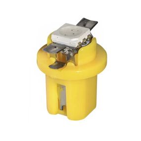 Автолампа Terra T5 B8.5D, макс.диаметр 12мм, 3528х1smd, желтая, 12В
