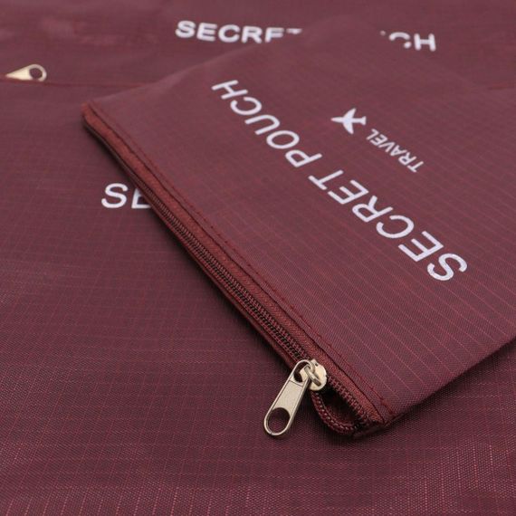 Набір дорожніх органайзерів для речей 6 шт, Secret Pouch, Бордовий / Органайзери для подорожей | Зображення 3