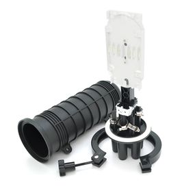 Муфта оптическая Merlion ML-OP-F105H-24C, герметичная, 4 ввода, до 2-х кассет