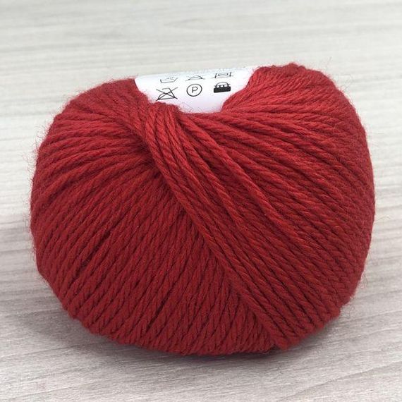 Пряжа Gazzal – Baby Wool XL колір 811 червоний | Зображення 1