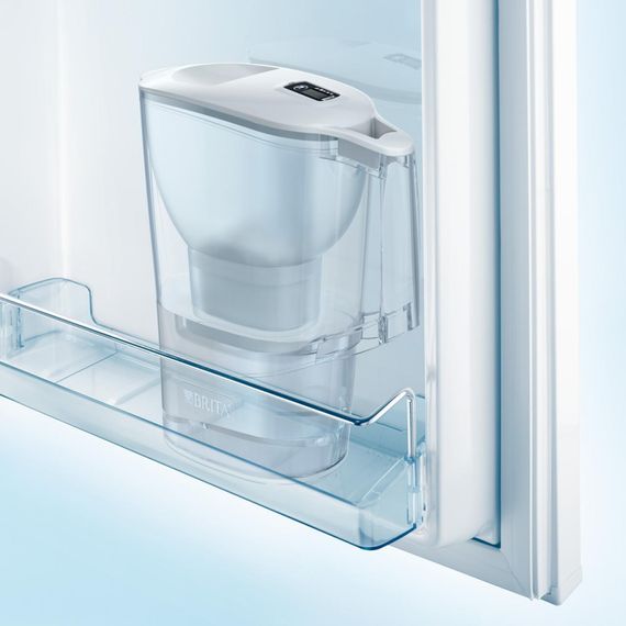 Фільтр-глечик Brita Aluna Memo MXPro 2.4л (1.4л очищеної води) з фільтр-картриджем, білий (1052801) | Зображення 4