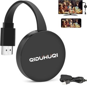 Беспроводной мультимедийный WIFI HDMI адаптер медиаплеер Mirascreen Mirroring Chromecast