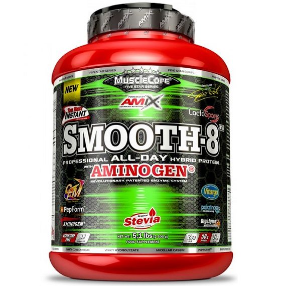 Протеїн Amix Nutrition MuscleCore Smooth-8 Protein 2300 g /69 servings/ Banoffi Pie