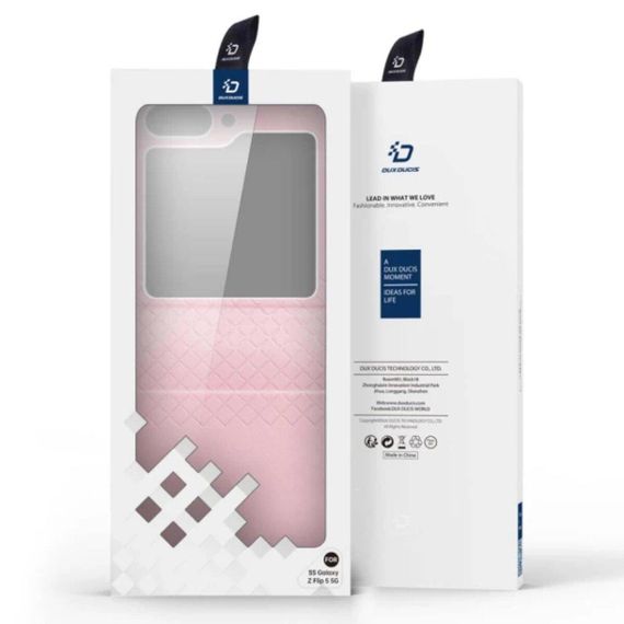Чохол для смартфона DUX DUCIS Bril for Samsung Flip 5 Pink | Зображення 5