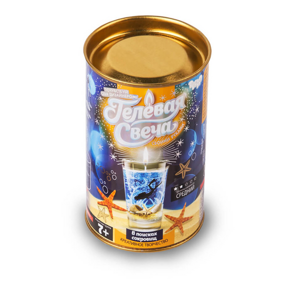 Гелева свічка своїми руками GS-01 в тубусі  В пошуках  скарбів