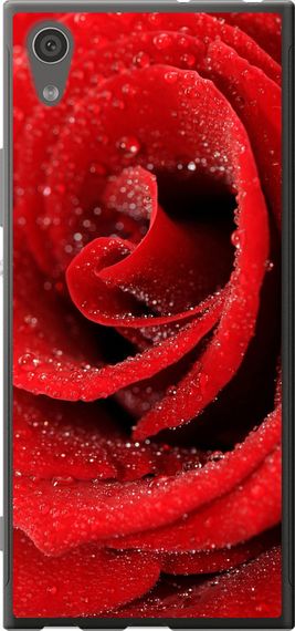 Чехол на Sony Xperia XA1 G3112 Красная роза "529u-964-17620"