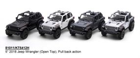 Коллекционная игрушечная машинка Jeep Wrangler KT5412WH инерционная