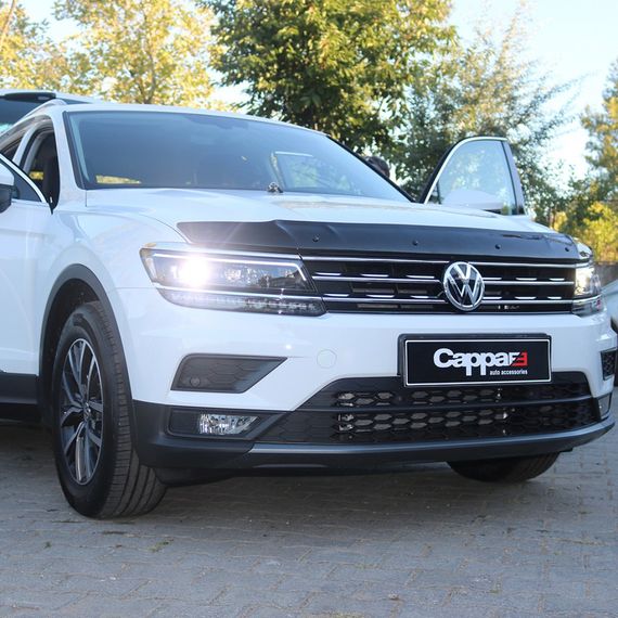 Дефлектор капота (EuroCap) для Volkswagen Tiguan 2016-2024 | Зображення 4