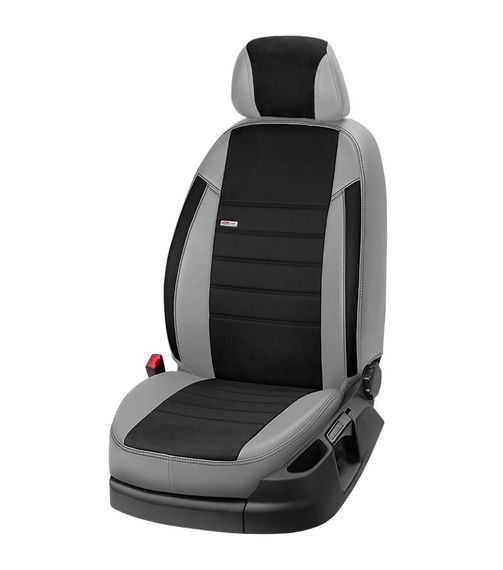 Авточохли екошкіра-2024тканина-2024антара Eco Laser Antara 2020 (повний салон) для Seat Toledo 2005-2012 рр | Зображення 8