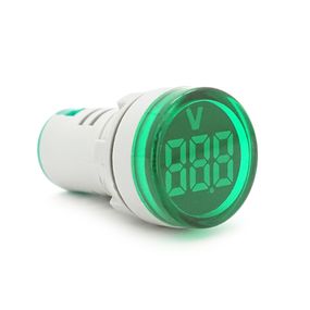Цифровий вольтметр ST16V, діапазон вимірювань 60-500V, Green