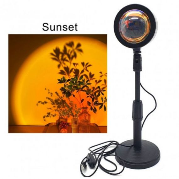 Лампа Атмосферная Проекционный Светильник ЗАКАТ Atmosphere Sunset CI-665 Lamp Q07 | Зображення 4
