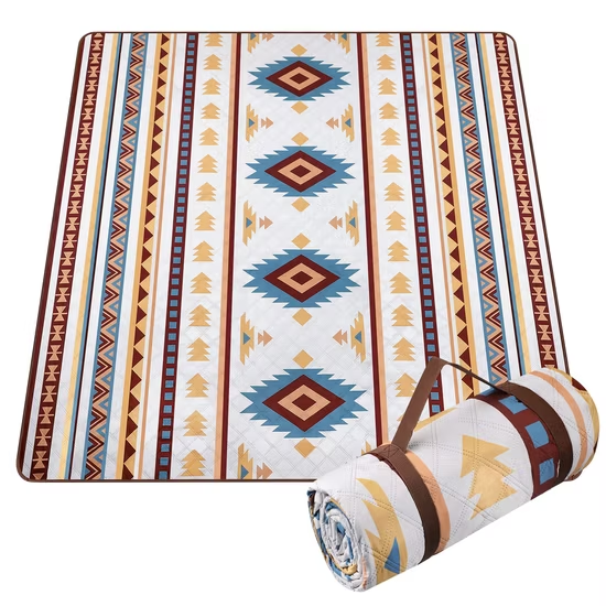 Компактна підстилка-килимок для пляжу, Туристичний килимок із захистом від вологи | Зображення 1