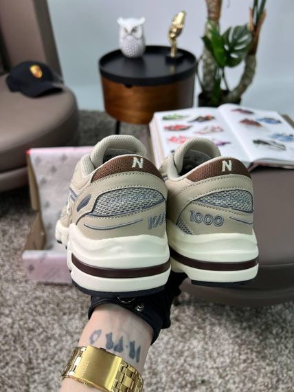 Мужские кроссовки New 1000 Beige Brown  весна / літо / осінь А3625 42 26,5 | Зображення 2