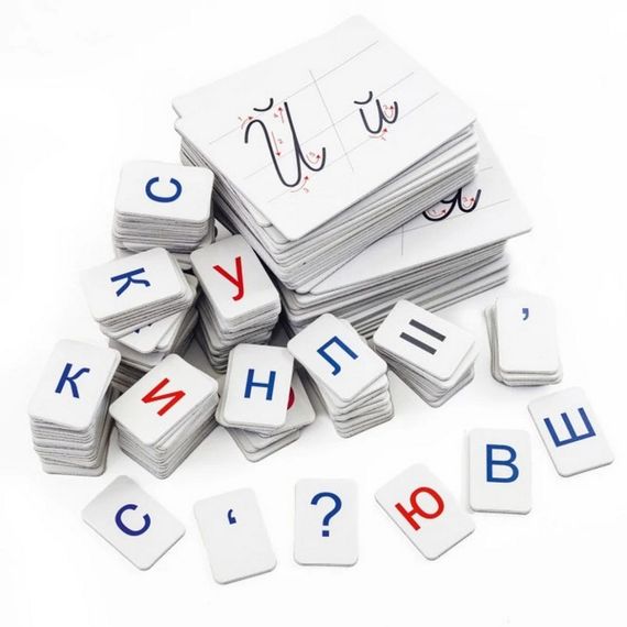 Демонстрационный набор для обучения грамоте и письму VT5555-06