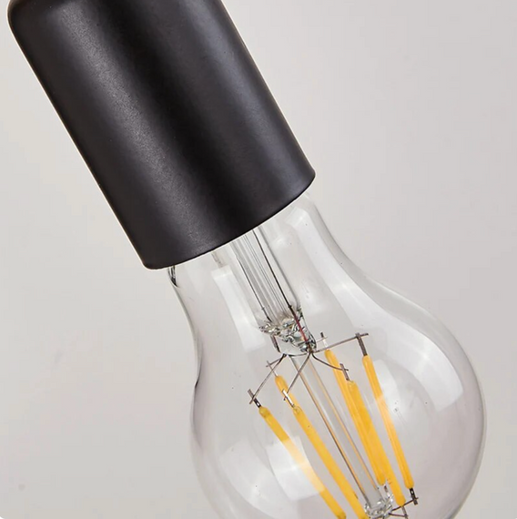 Сучасний і простий інтер'єрний світильник, чорний | Зображення 5