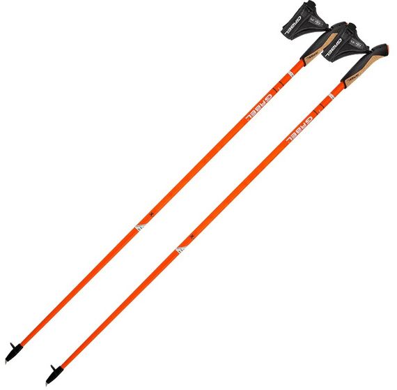 Палиці для скандинавської ходьби Gabel X-1.35 Active Knife Red/Orange 115 (7009361151150) (DAS302695)
