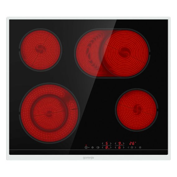 Варочная поверхность Gorenje ECT643BX/стеклокерамич./ сенсорн.упр./таймер/расширенная зона/черная (ECT643BX) | Зображення 1