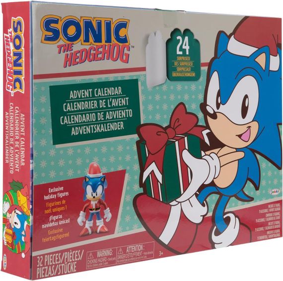 Адвент-календар Їжак Сонік Оригінал Sonic The Hedgehog Advent Calendar 2024 | Зображення 5