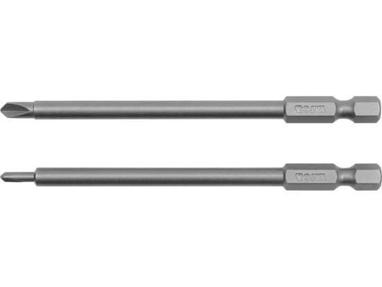 Насадка отвертки бита TRI-WING 1/4 № 0/1 х 100 мм 2шт YATO YT-0493 | Зображення 1
