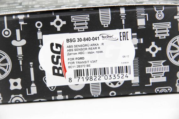 Датчик ABS Transit V347 06- зад Пр., BSG (BSG30840041) | Зображення 3