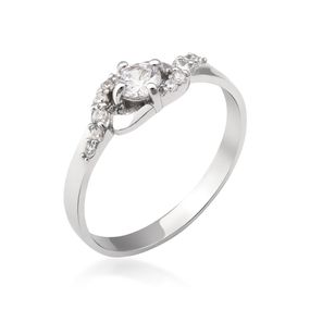 Серебряное кольцо с фианитами Artsriblo артА164к 18.0