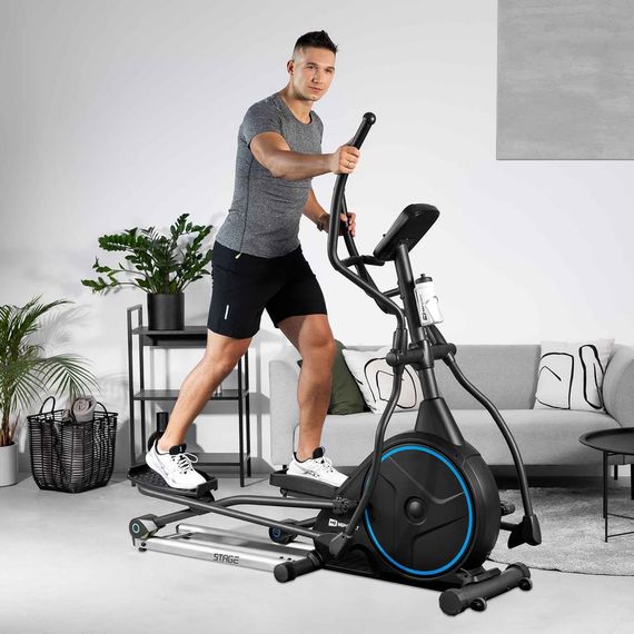 Орбитрек Hop-Sport HS-160CF Stage электромагнитный синий | Зображення 1