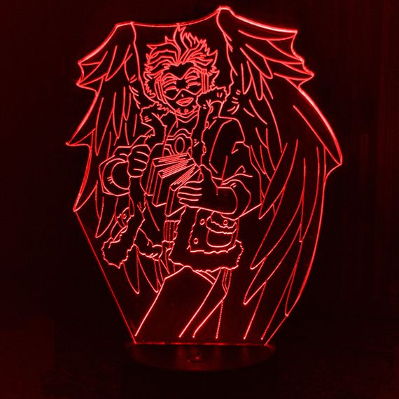 Акриловий світильник-нічник Кейго Такамі червоний tty-n001236