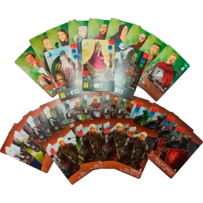 Промокарты для настольной игры Паладины Западного Королевства (Paladins of the West Kingdom)