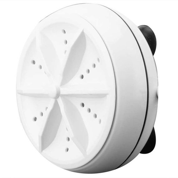 Портативна ультразвукова пральна машина TURBINE WASH, від USB / Маленька пральна машинка, що обертається, на присосках | Зображення 6