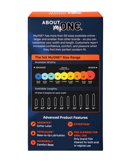 Презервативи MyONE Extra Wide and Long розмір 60K, 10 шт sexstyle | Зображення 2