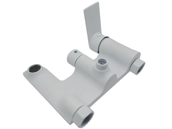Душова система AIM зі змішувачем біла DG01144-5 (frosted white) | Зображення 5