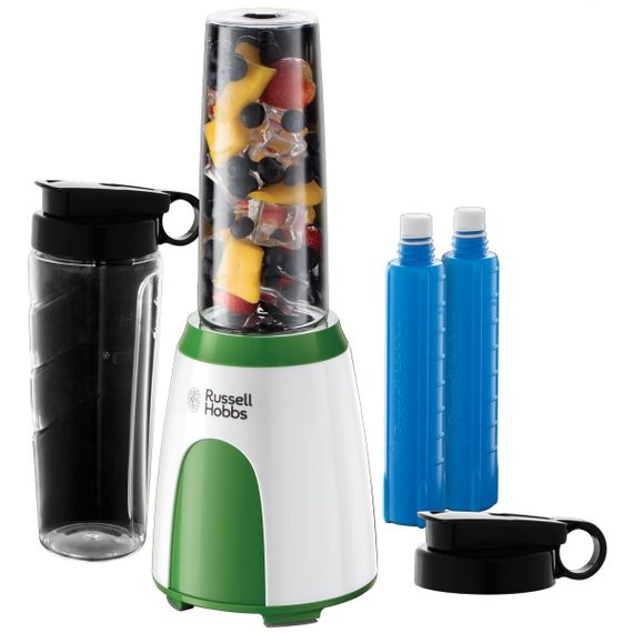 Фітнес-блендер Russell Hobbs 25160-56 Explore Mix &amp; Go Coolм білий, зелений (25160-56)