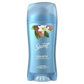 Дезодорант-антиперспірант жіночий Secret 48h Invisible solid Cacao butter (73 g)