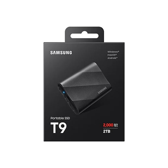 Накопичувач SSD USB 3.2 2TB T9 Samsung (MU-PG2T0B/EU) | Зображення 8