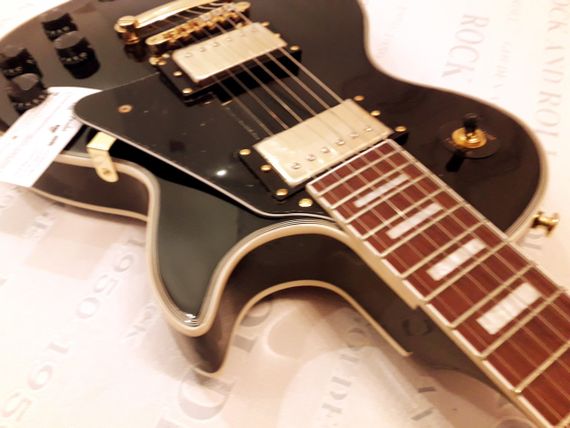 Электрогитара Gibson Les Paul Custom Black Beauty China | Зображення 3