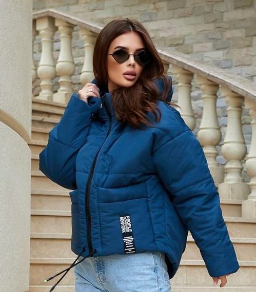 Куртка бомбер, арт.459, аква