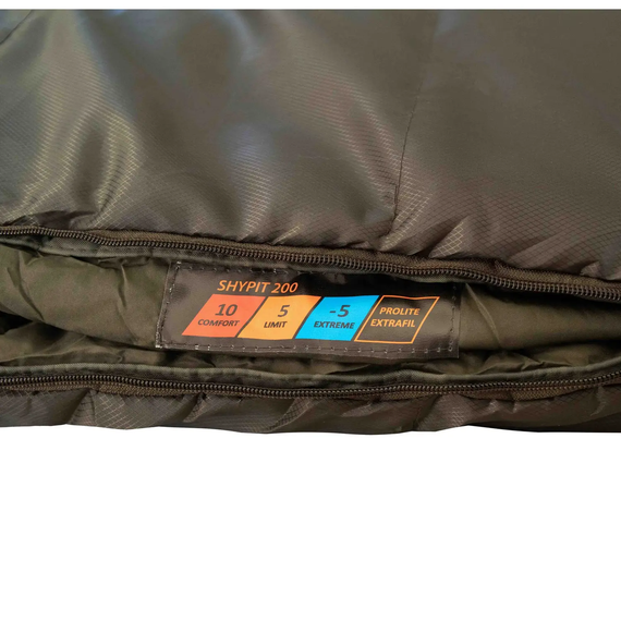 Спальний мішок Tramp Shypit 200 ковдра з капюш лівий olive 220/80 UTRS-059R-L | Зображення 8