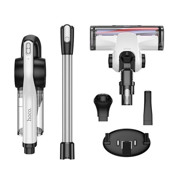 Пилосос бездротовий ручний Hoco HY11, чорно-білий | Зображення 5