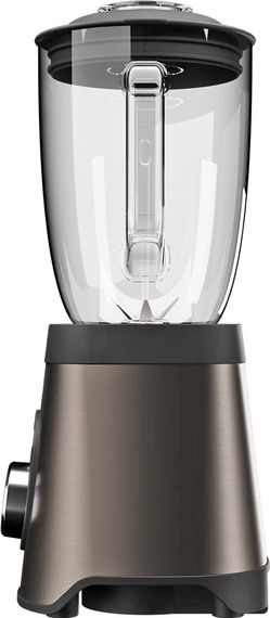 Блендер AIWA Saberu 1500 стаціонарний 1500Вт/ 2 швидк./ TURBO/ чаша для змішування 1500мл/ коричневи | Зображення 1