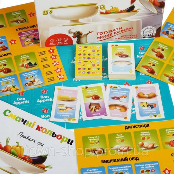 Детская настольная игра «Вкусные цвета» 320053 | Зображення 2