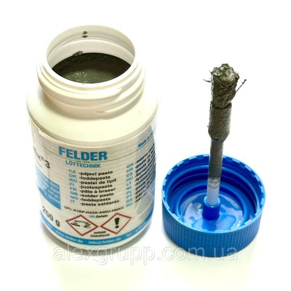 Паста для паяння та лудіння оловом FELDER 250г | Зображення 1