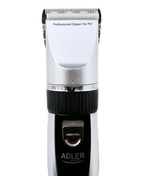 Машинка для стрижки тварин Adler AD 2823, 35 Вт, 2 акумулятори, USB, 4 насадки | Зображення 3