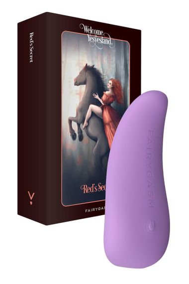 Вибратор-язычок FairyGasm ThrillLeaf violet
