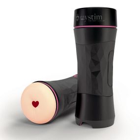 Мастурбатор-попка Mystim O(h) PUSH ME Anus, можно сжимать и регулировать вакуум sexstyle