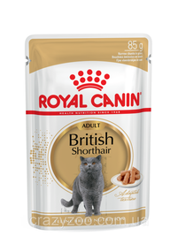Влажный корм для котов Royal Canin British Shorthair породы британская короткошерстная 85 г