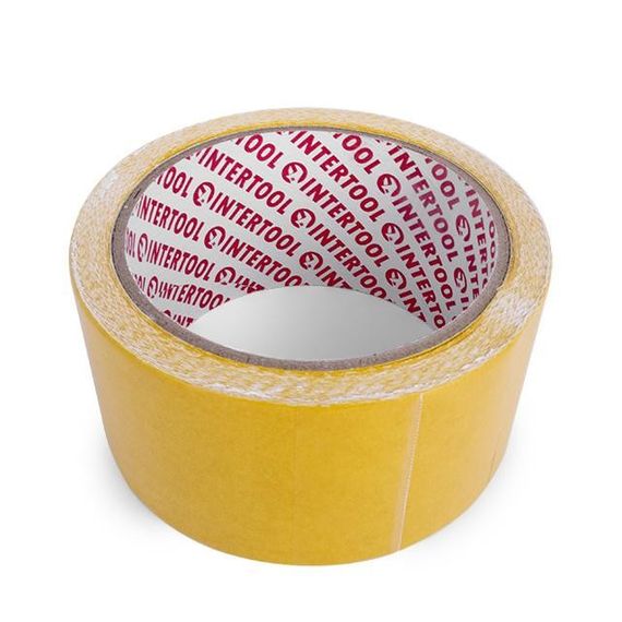 Скотч двосторонній на тканинній основі 10 м, 50 мм INTERTOOL KT-0962 | Зображення 3