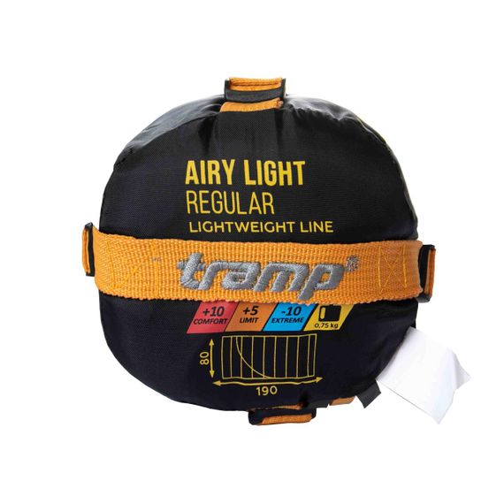 Спальний мішок Tramp Airy Light ковдра з капюшоном 750г, легкий літній спальник трамп, для походу кемпінгу риболовлі | Зображення 9