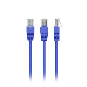 Патч корд Cablexpert PP12-5M/B, UTP, категорія. 5E, литий,  50u" штекер із фіксатором, 5 м, синій