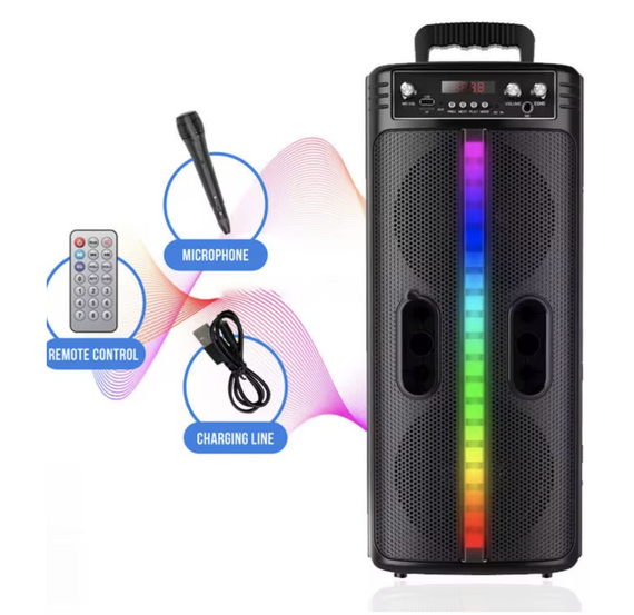 Колонка Bluetooth Wireless Speaker TTD-2806 яркая атмосфера для вечеринок | Зображення 1